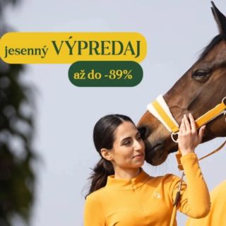 ✨ Jazdecké potreby v zľave až -38% ✨ Iba do vypredania zásob 🐴💨 Uzdičky, deky, hračky, podkolienky… Takže ak ste už niečo...