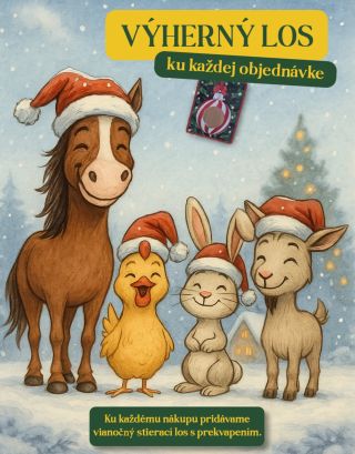 🎁 Vianočný výherný los ku každej objednávke! Áno, čítaš správne — každý los vyhráva. 🥳 Od zliav až po milé darčeky pre...
